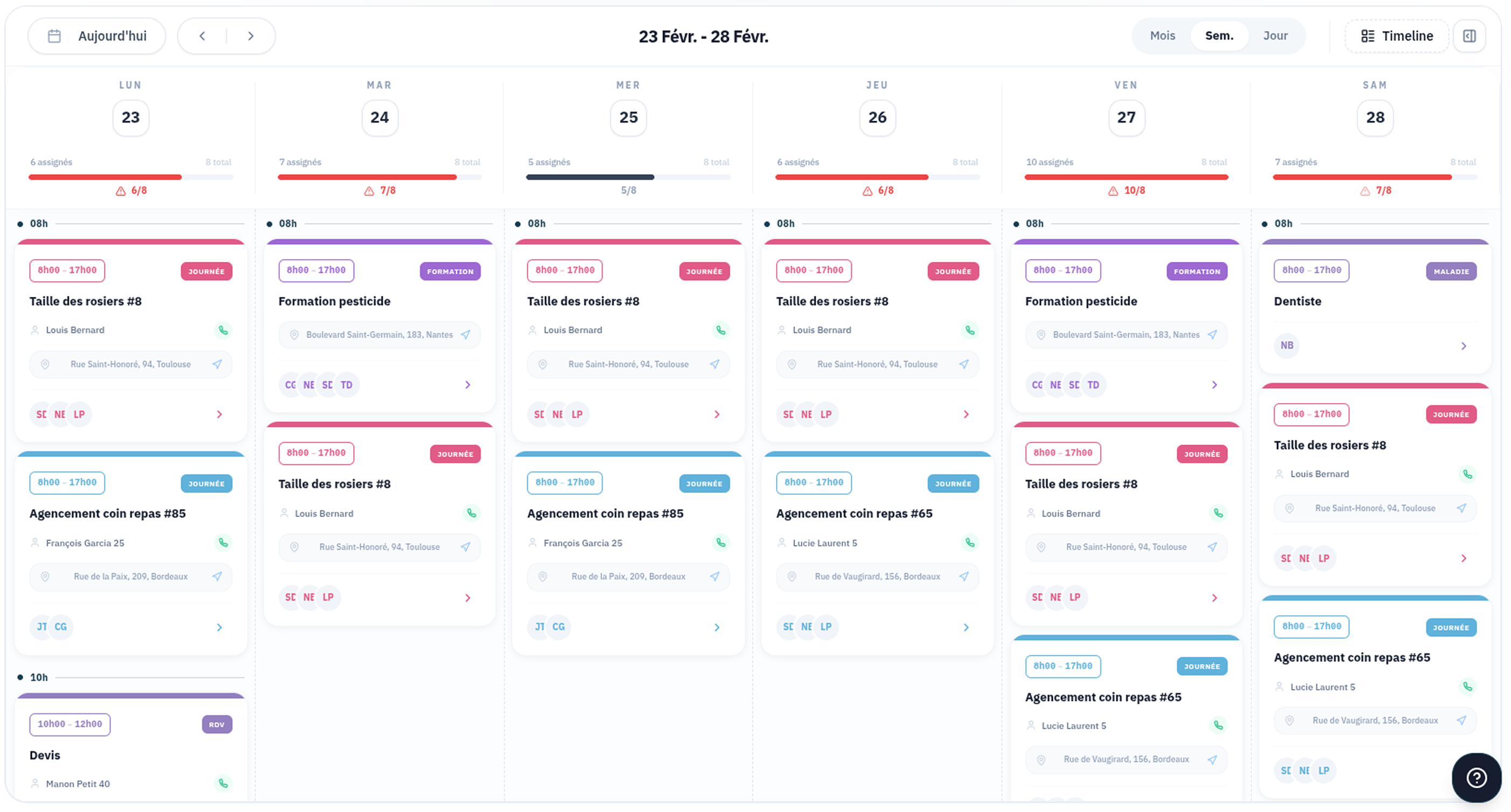 Interface Planning Aionik